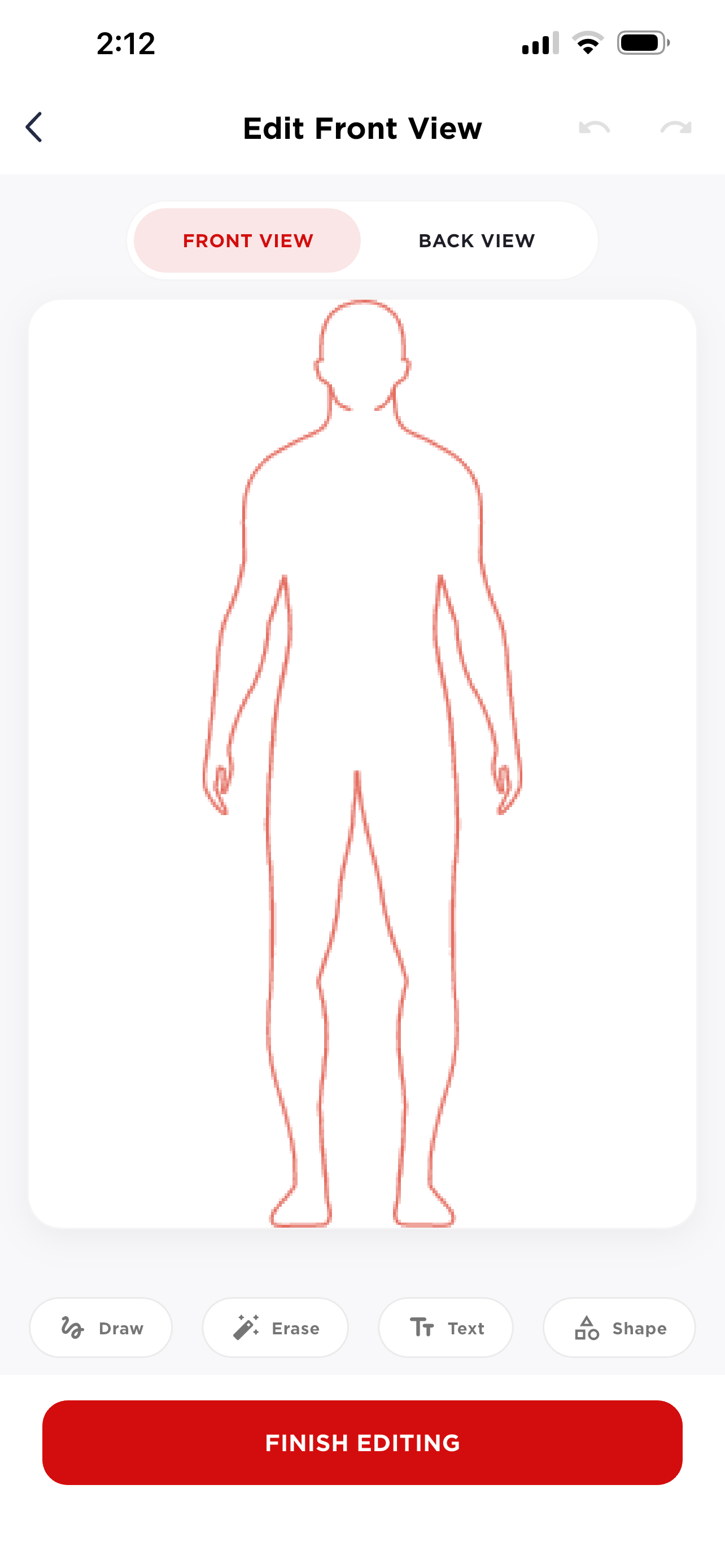 Document assessments in the Physiomobile partner app